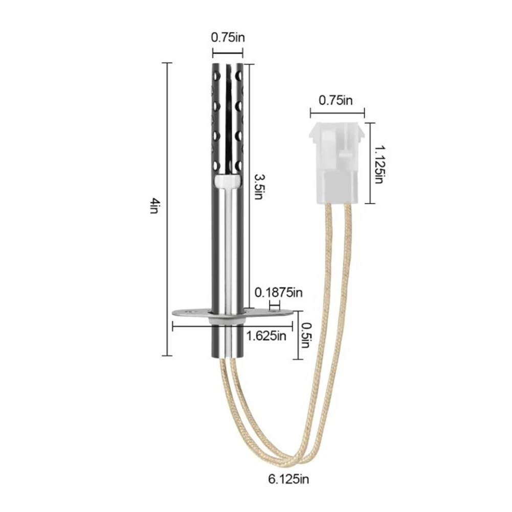 41-604 Gas Stove Igniter Replacement  767A-380 For ARMSTRONG For ROBERTSHAW,Norton For LENNOX Rated Voltage 120V AC Tool Parts