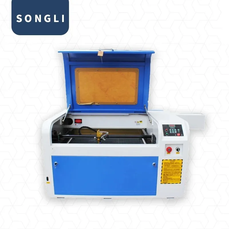 

2023 60w 80w 100w Co2 Carving Machine Plastic Wood Leather Cutter Fast Delivery Portable Model