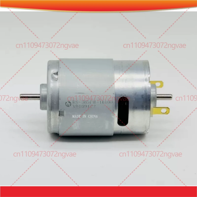 2pcs For Mabuchi RS-385PH-18100 Mini DC Carbon Brush High Speed Motor, Dual Output Shaft Power Tool Accessories