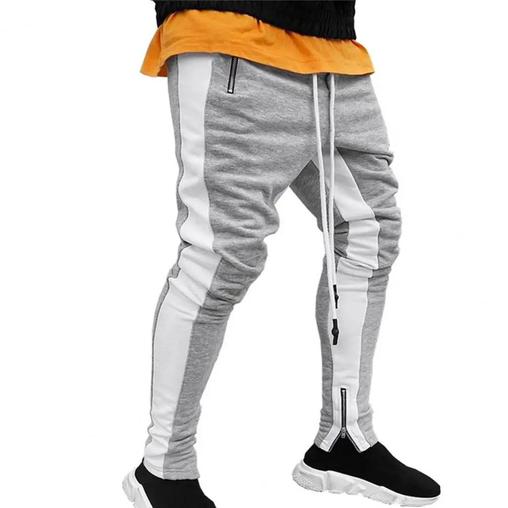 Men Joggers Sweatpant Fashion Striped Pants Man Sportswear Mens Tracksuits Sweat Trousers Black Hip Hop Pants 2024