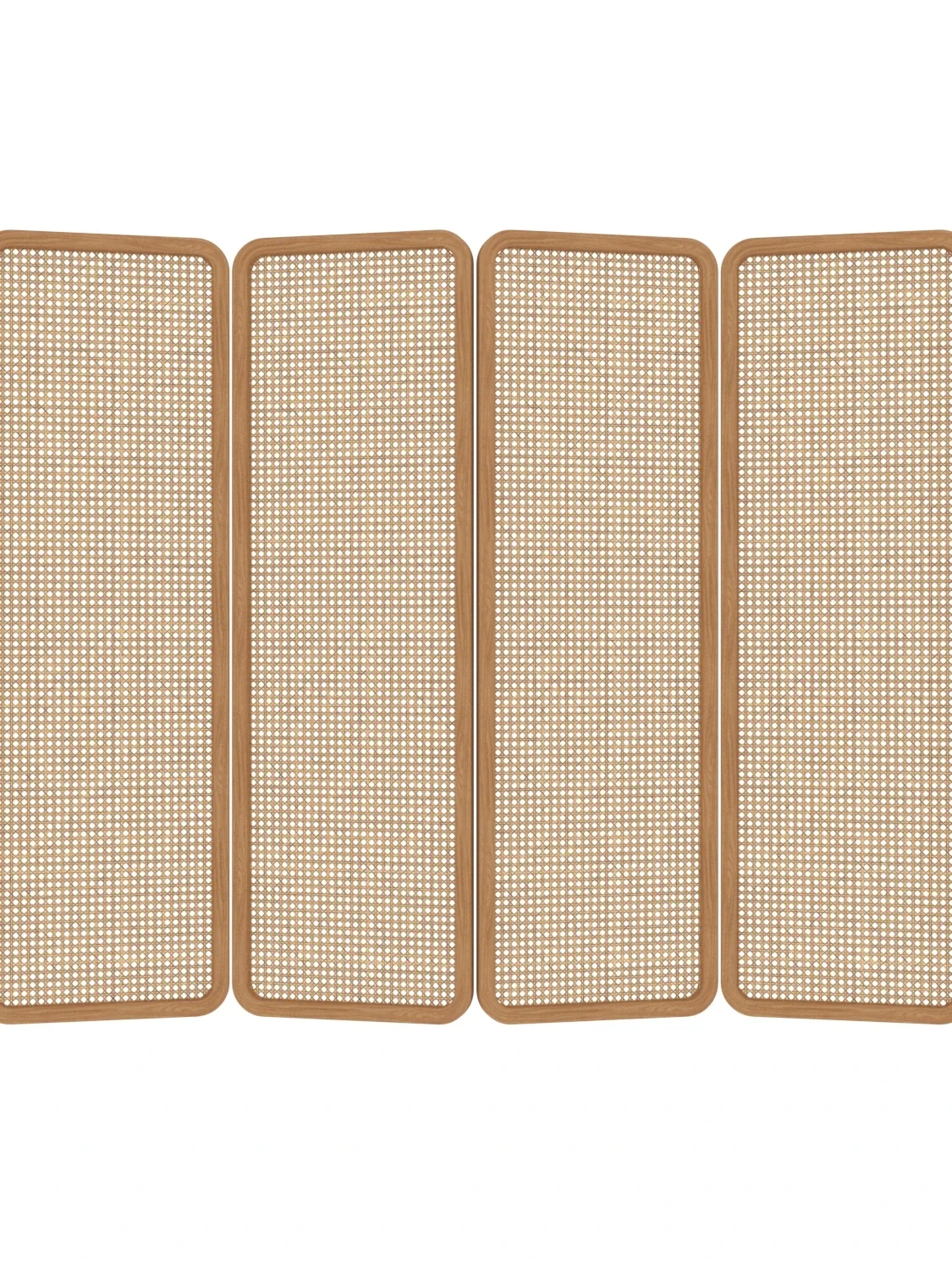 

New Chinese rattan screen living room folding bedroom baffle simple entrance porch people