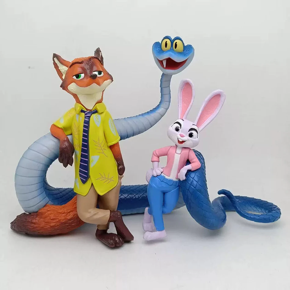 

Crazy Animal city Anime Figurine Doll Decorative Desktop Presents A Boy And Girl'S Birthday Toys Desktop Ornaments Model Gift