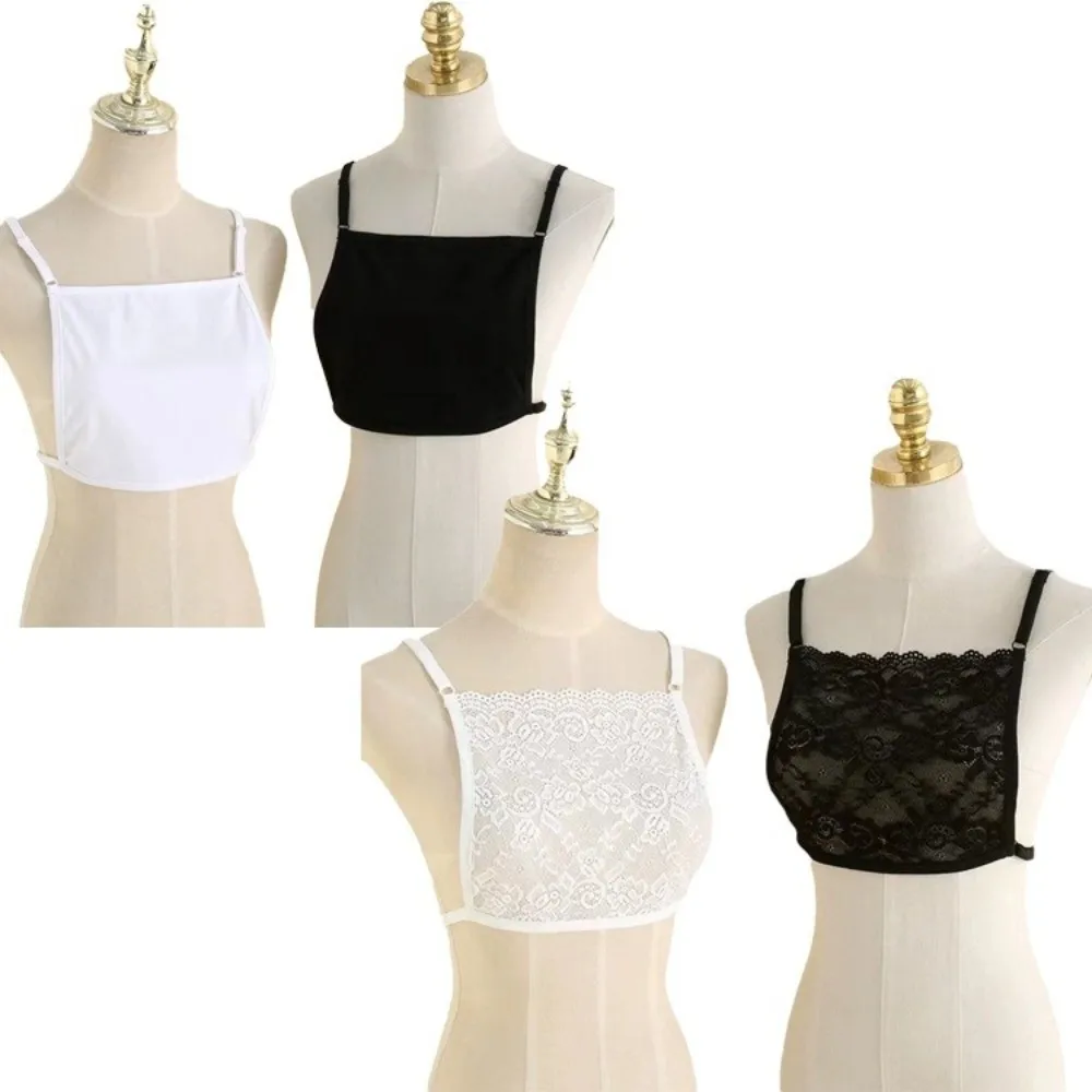 Lace Fake Collar Accessory Overlay Breathable Lace Cover Up Prevent Light Leakage Prevent Exposure Anti-slip Underwear Lady