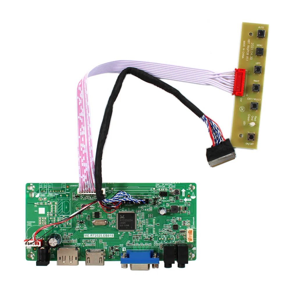 

HD-MI DP VGA LCD Controller Board For 15.6" B156HW02 LP173WF1 1920x1080 LCD Display