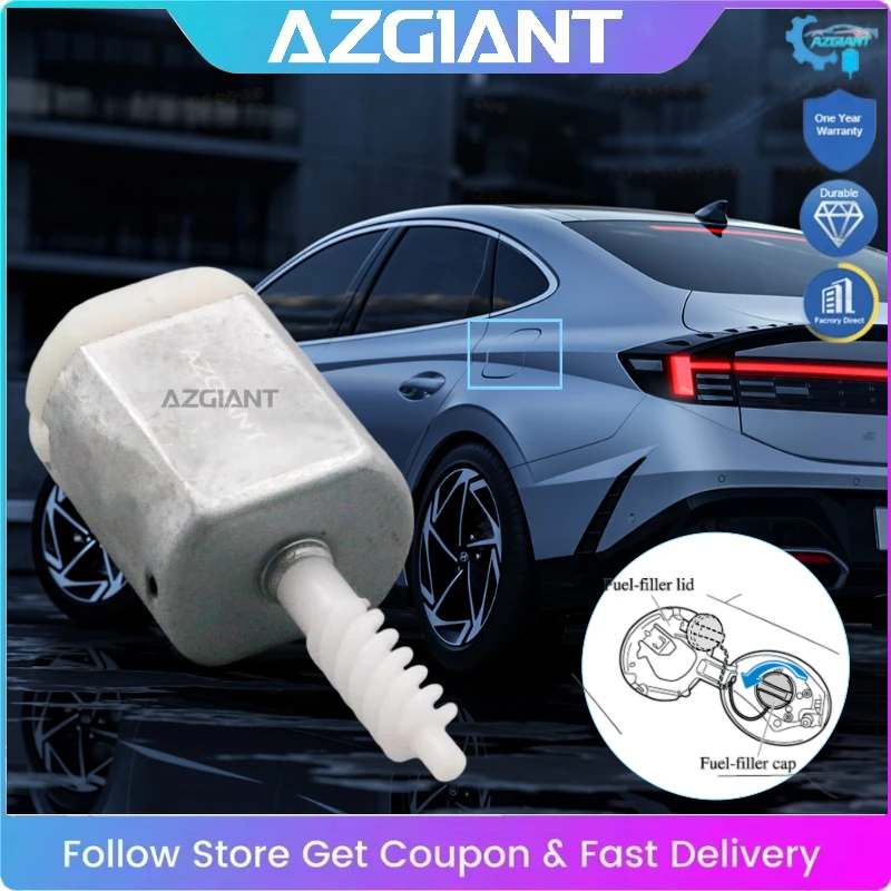 

AZGIANT Car Fuel Tank Door Actuator Lock Control Unit Inner Motor for Hyundai Sonata Hybrid Ultra Durable 81590-3S000