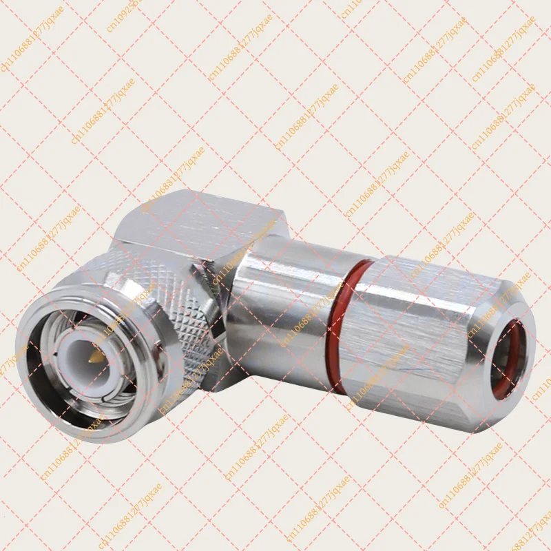 TNC Male Right Angle RF Connector | Crimp/Solder Plug for 5D-FB / LMR300 Cable