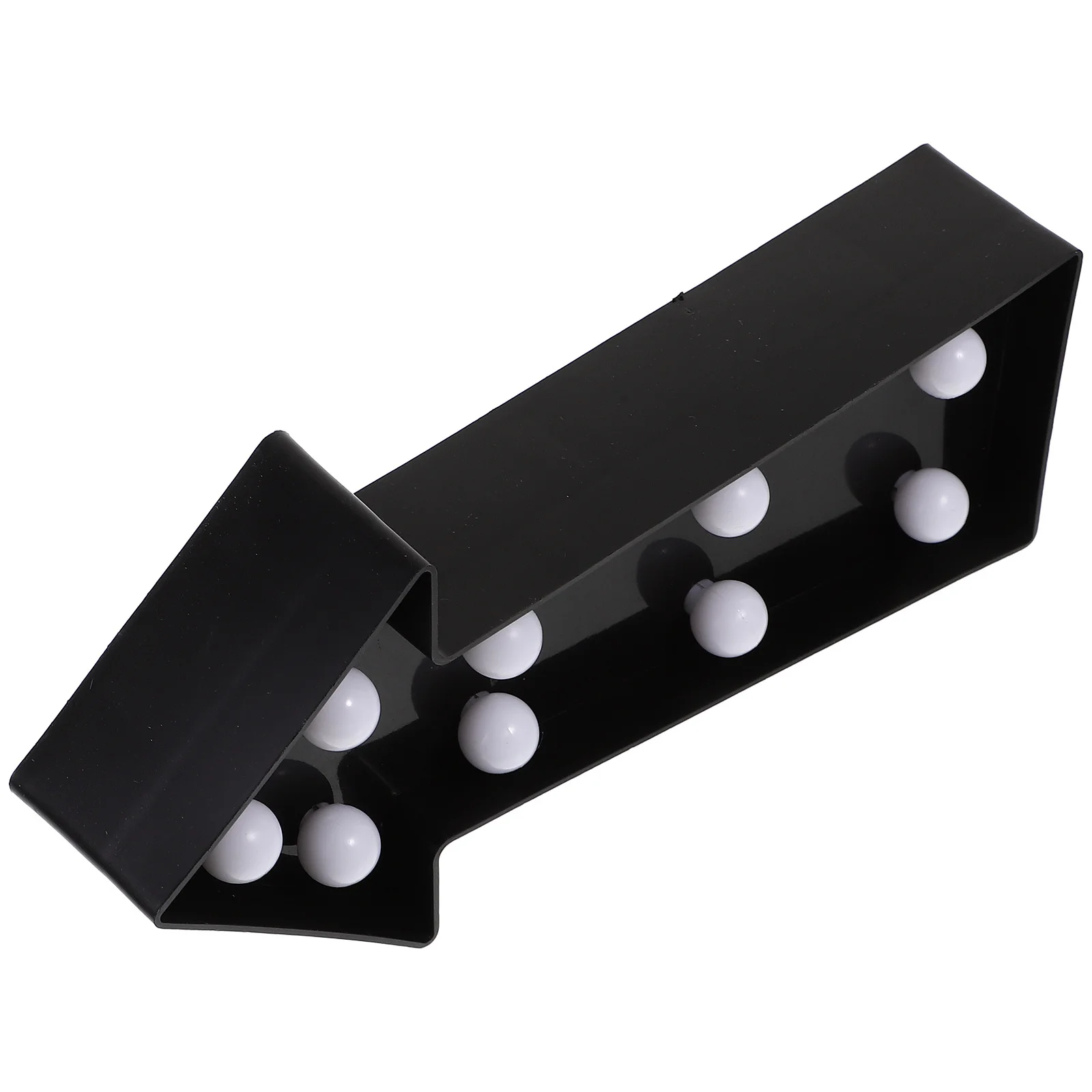 

Night Light 7 Leds Black 3D Led Arrow Sign Wall Decor For Kids Room Christmas Birthday Party Operated Lighted