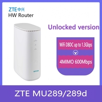 ZTE MF289 mf289d 4G Wireless Router 4g CAT12/13 4G 600Mbps SIM Card Hotspot External Antenna 64 devices pk b618 b818