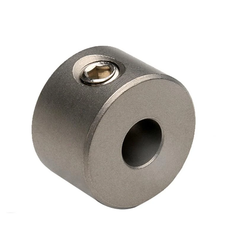 JU64 3 in 1 Drill Bit Stop Collar Stainless Steel Drill Limiter Depth Stop Collars Ring Positioner 4-10mm Drilling Limit Ring
