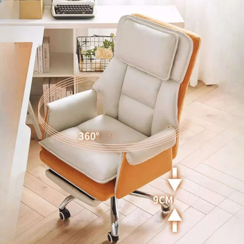 Support Back Executive Office Chair Fancy Nordic Comfy Computer Office Chair Designer Kawaii Cadeira De Gamer Salon Furniture