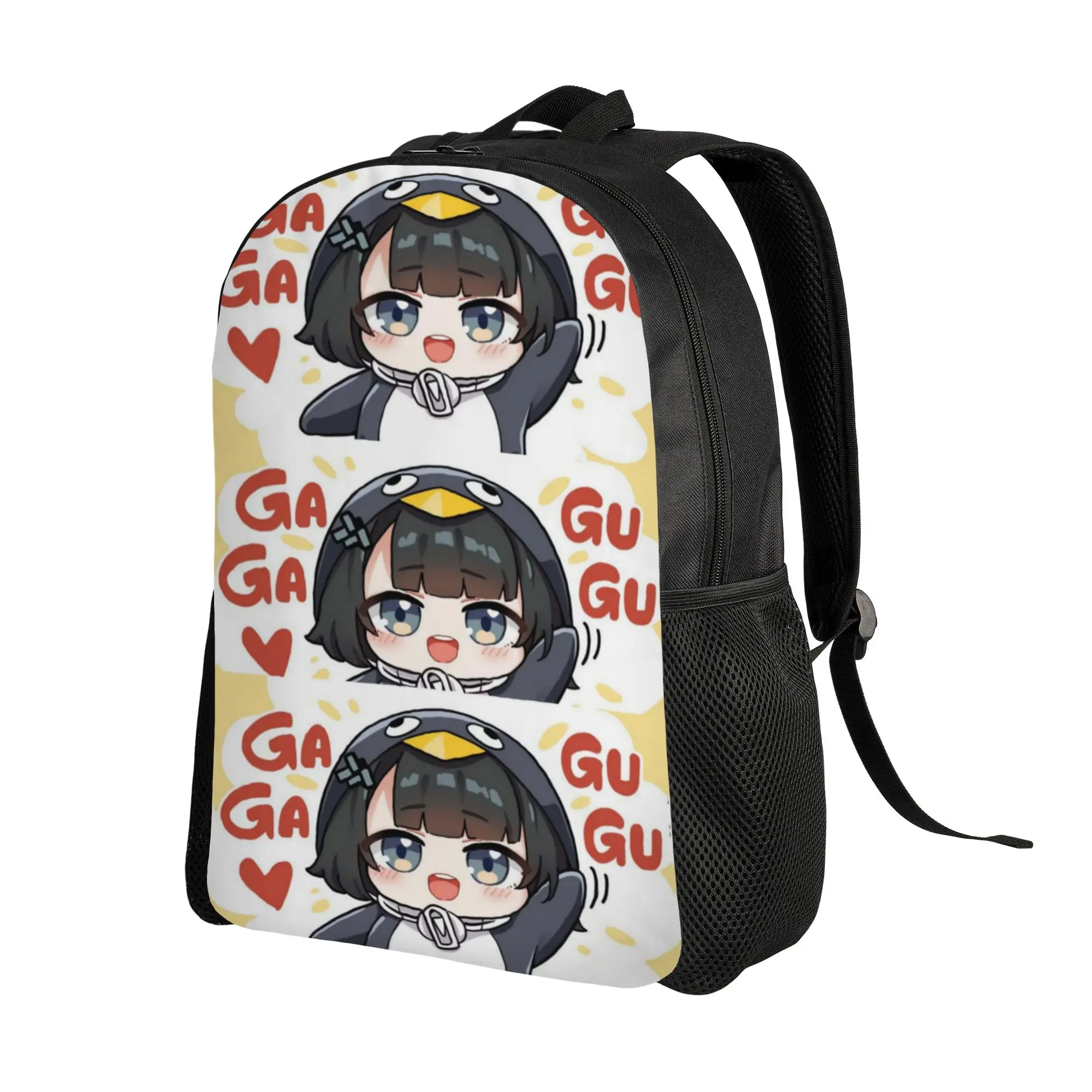 Back to school season Penguin Anime Girl With Gugu Gaga Bookbag  Male Lady Good Quality Backpack