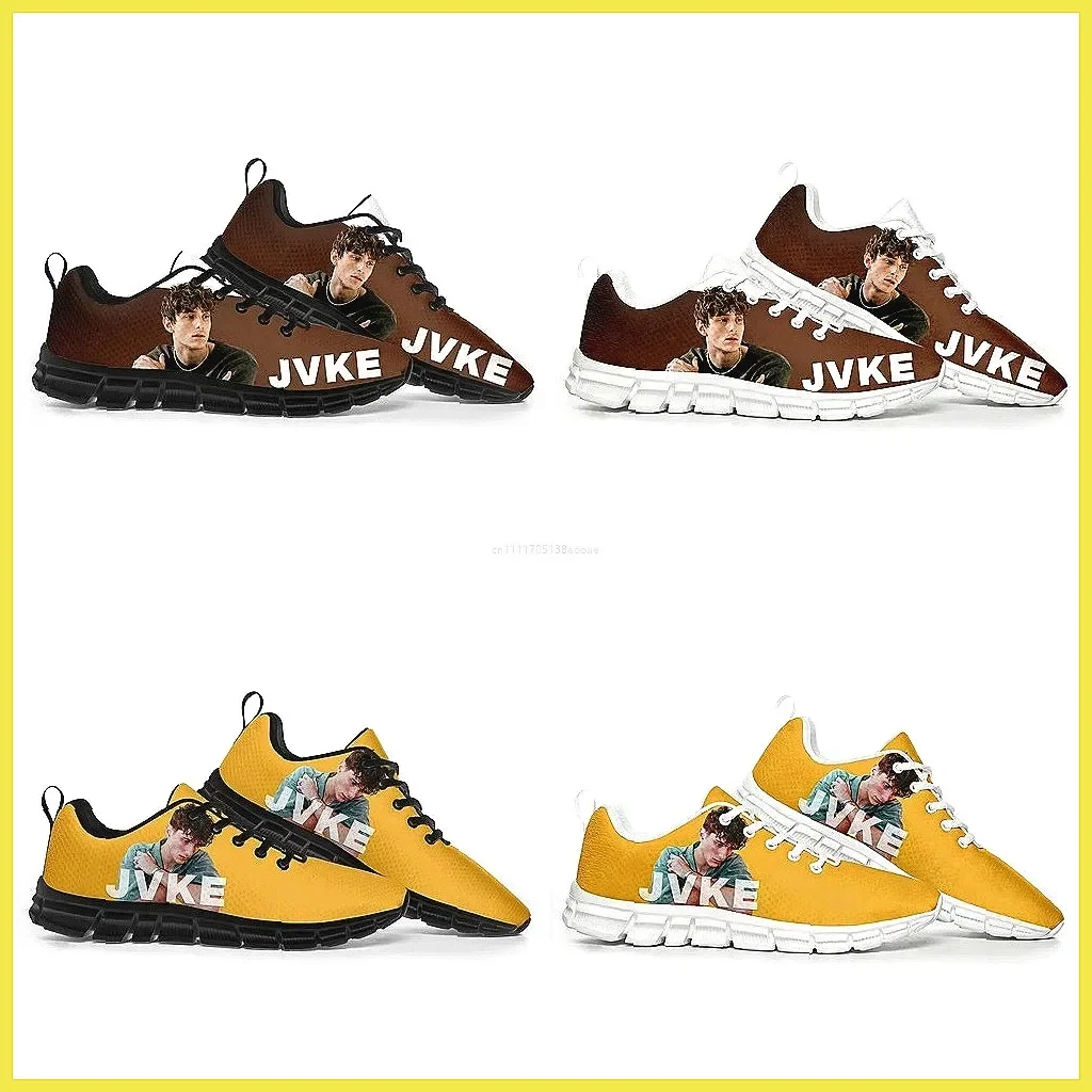 

Дышащие кроссовки JVKE в стиле поп-музыки для взрослых и подростков, повседневная спортивная обувь для пар