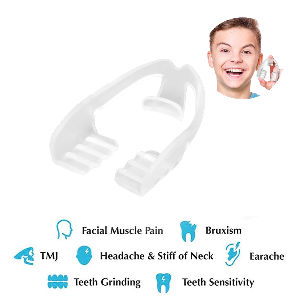 Anti Teeth Grinding Dental Guard Ready to Use Slim Sleek  Comfortable for Lower Jaw Relieves Pain and Corrects TMJ and Bruxism