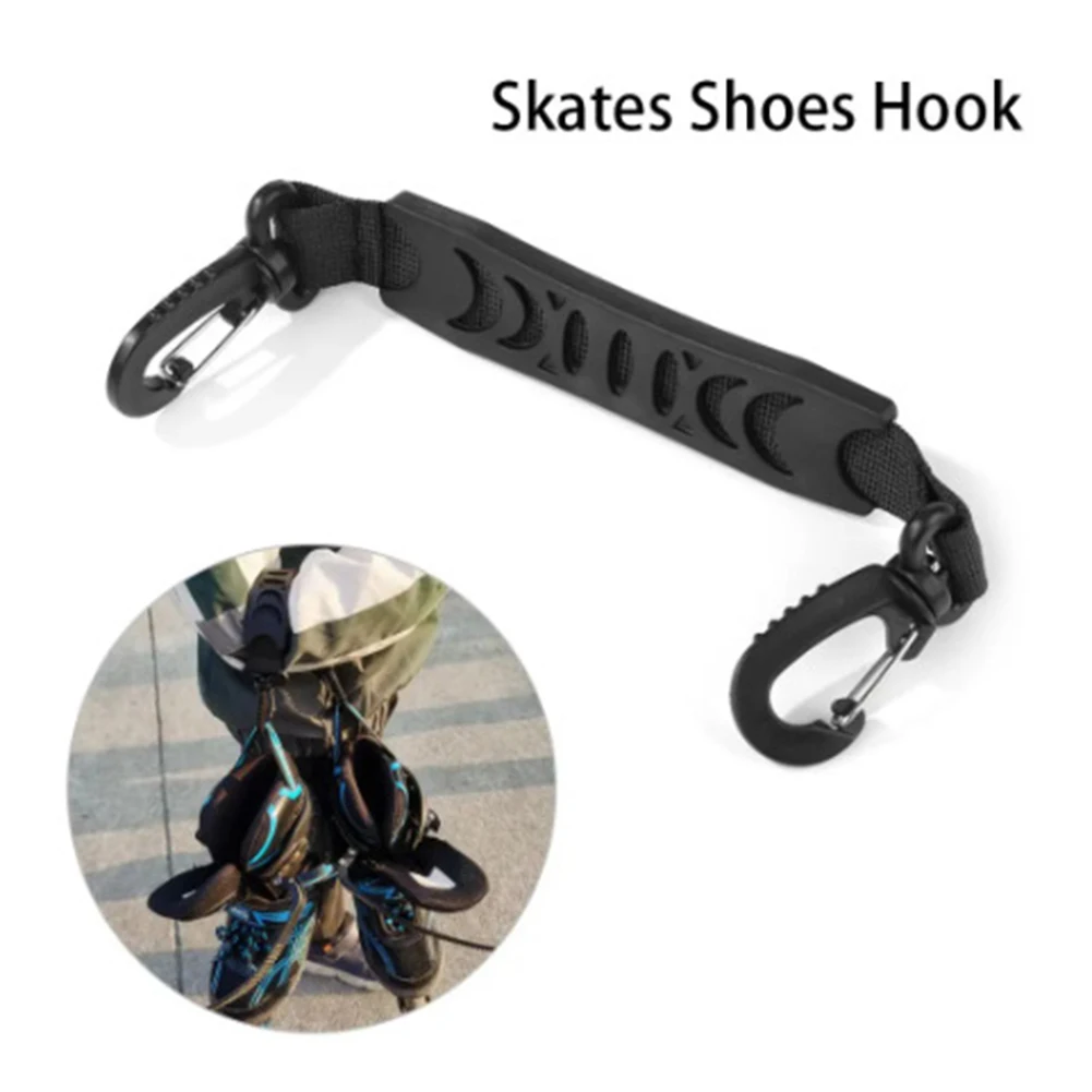 Skate-Schuhhaken für Inline-Skates, Inline-Speed-Skates, Rollschuhe, 12 cm, Skischuhgurt, Stärkehaken für Outdoor-Sportarten