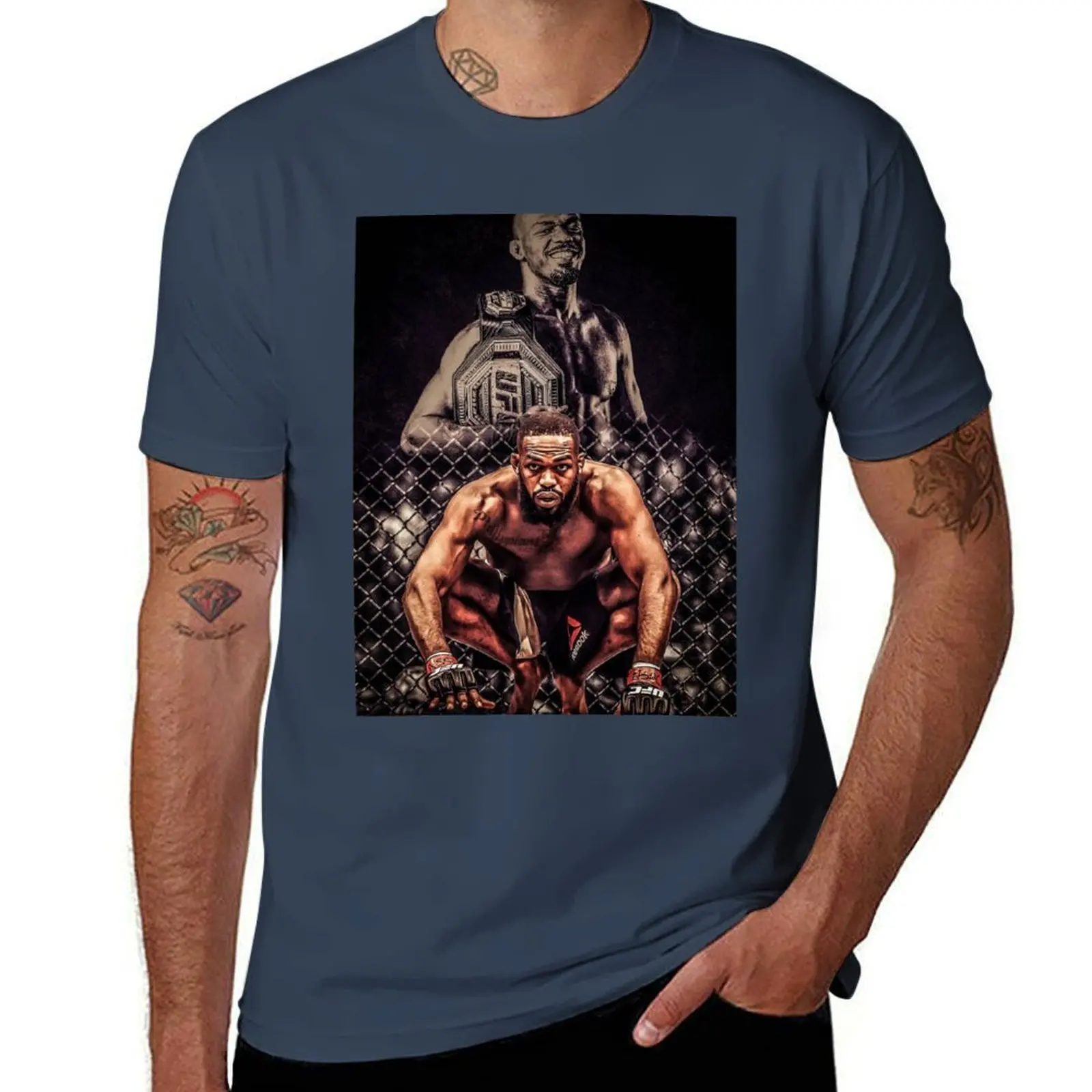 

Jones John T-Shirt Fashion Pattern Printed Tee Shirt