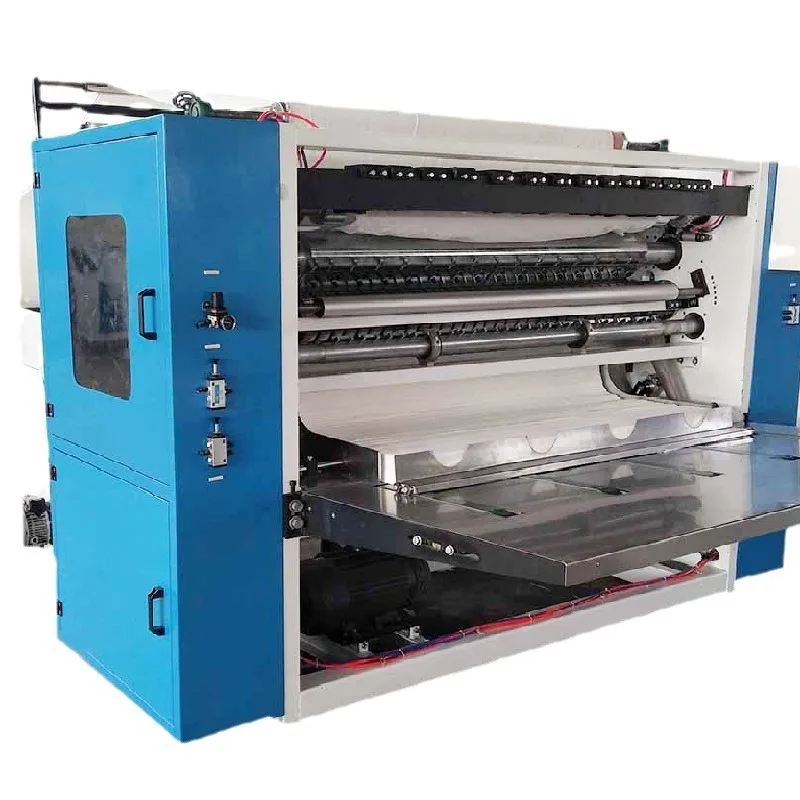 Five rows of soft napkin machine, automatic paper drawing folding machine, boxed facial tissue folding machine