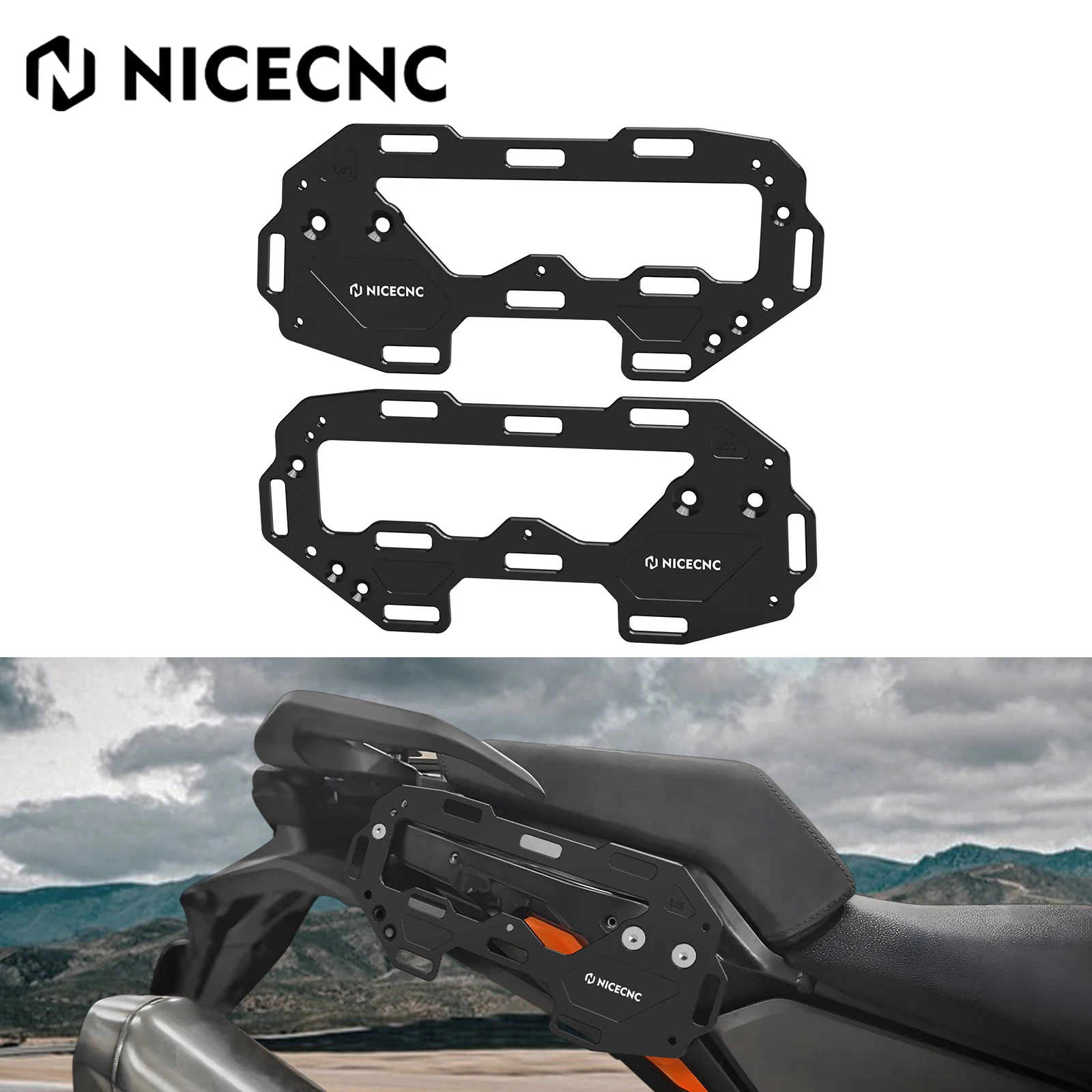 

For KTM 1290 Super Adventure R 1290 Super Adventure S 2021-2023 Side Luggage Rack Bracket Carriers Pannier KTM 1290 SAS SAR