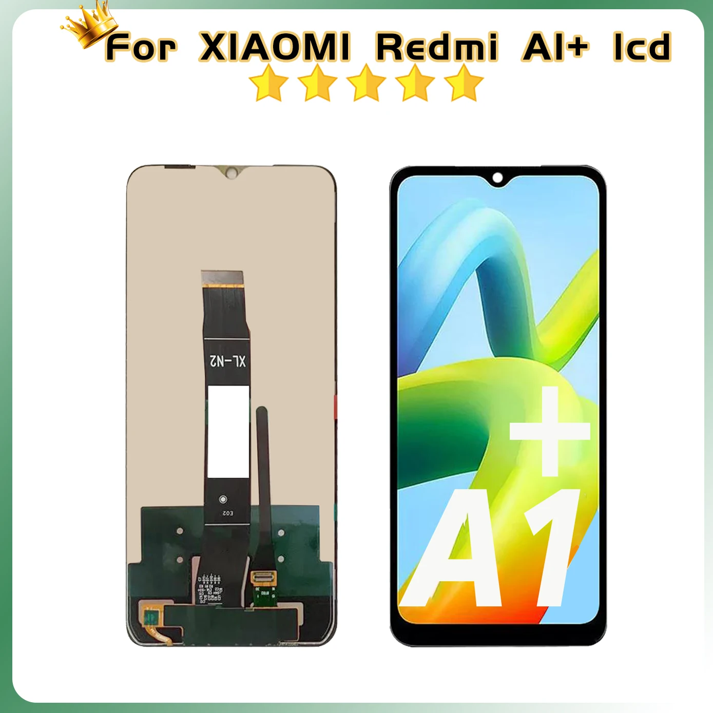 LCD Touch Screen For Xiaomi Redmi A1 A2 LCD Display For Redmi A1 Plus A2 Plus Frame LCD 23028RN4DG 220733SFG Digitizer Assembly