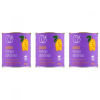 Quality Food Mango Pulp Alphonso 99.9% Mango Set 3x850g