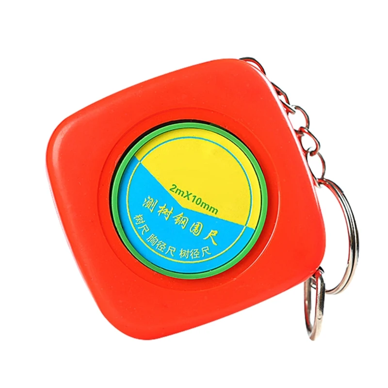 Tree Diameter Tape Measure, Soft Retractable Tape Measure 2000mm 78.74inch Measuring Tool for Professional Gardening Tree