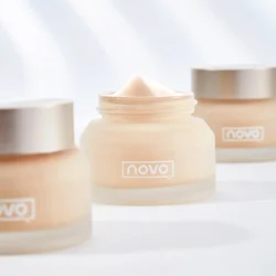 NOVO Radiance Cream Foundation Concealer, moisturizes, conceals pores, brightens the complexion, and is naturally refined