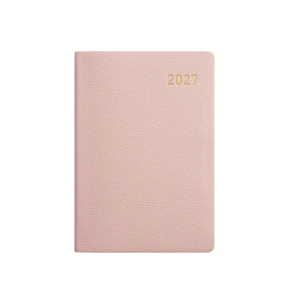 New A5 2027 Schedule Book with Calendar Efficiency Manual Notebook English 365 Day Planner Students