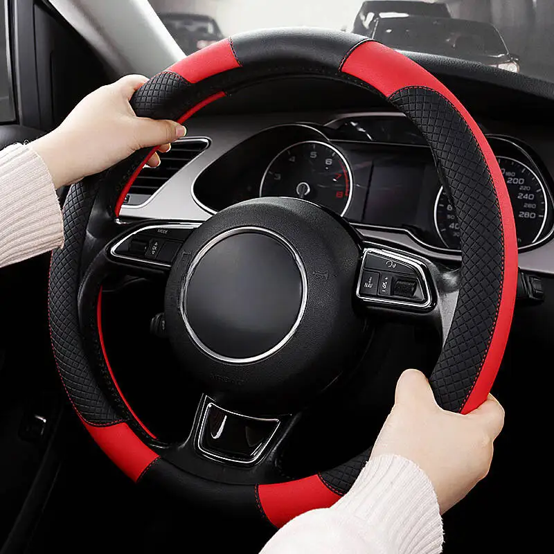 

Soft Touch Car Steering Wheel Cover for Toyota Hilux for Jeep Renegade 2010-2024 Models and More 38cm15in