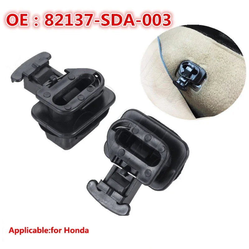 2PCS Car Rear Seat Fixed Buckle Interior Rear Seat Cushion Clip For 7/8 Generation Accord Spyder Acura 82137-SDA-003