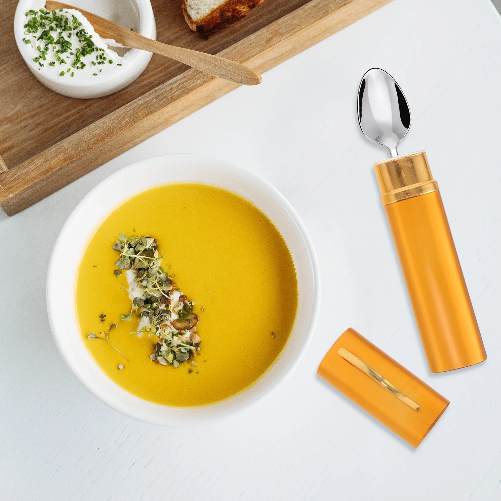 

3pcs Cutlery Box: Lightweight Utensil Case For Travel Picnic Camping Office Multi-Functional Silverware Holder Glasses Case