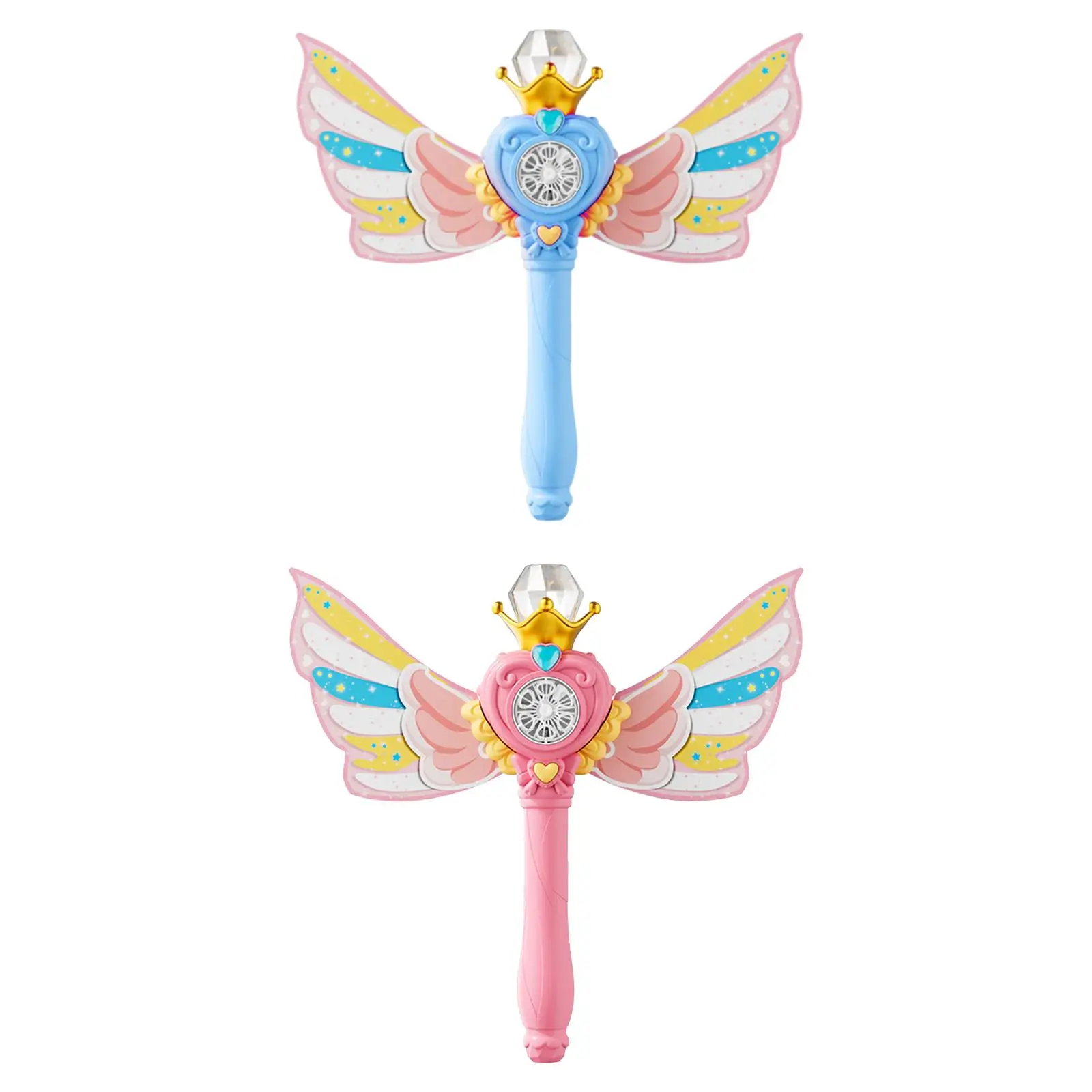 ไม้กายสิทธิ์สําหรับเด็กอุปกรณ์เครื่องทําฟองสบู่แบบพกพาสําหรับปาร์ตี้วันหยุดในร่ม