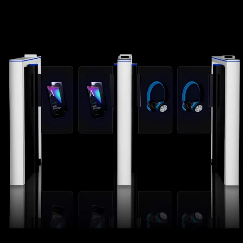 

Automatic Swing Turnstile Barrier Gate Automatic Electric Waist High Face Recognition Security Access Control Turnstile