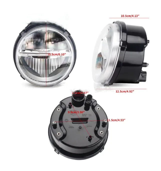 BB EU quality headlights motorcycle LED lights round For SPRINT 50 SPRINT 150 Primavera 150 3V IE I-GET Touring Anniversario