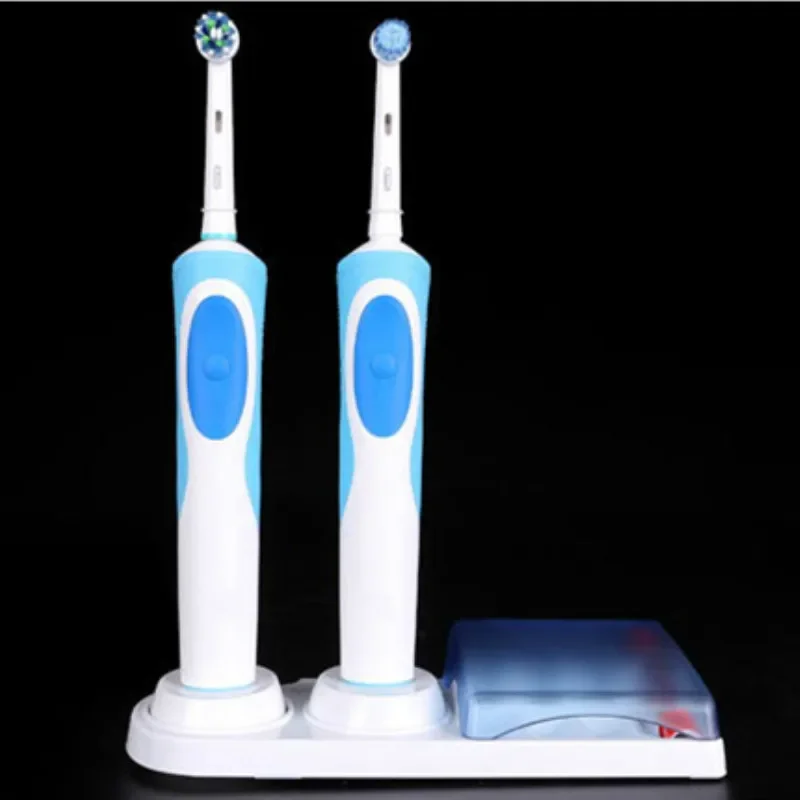 Holder Bracket For Oral B Electric Toothbrush Stander Base Support Tooth Brush Heads Box Cover With Charger Hole Bathroom