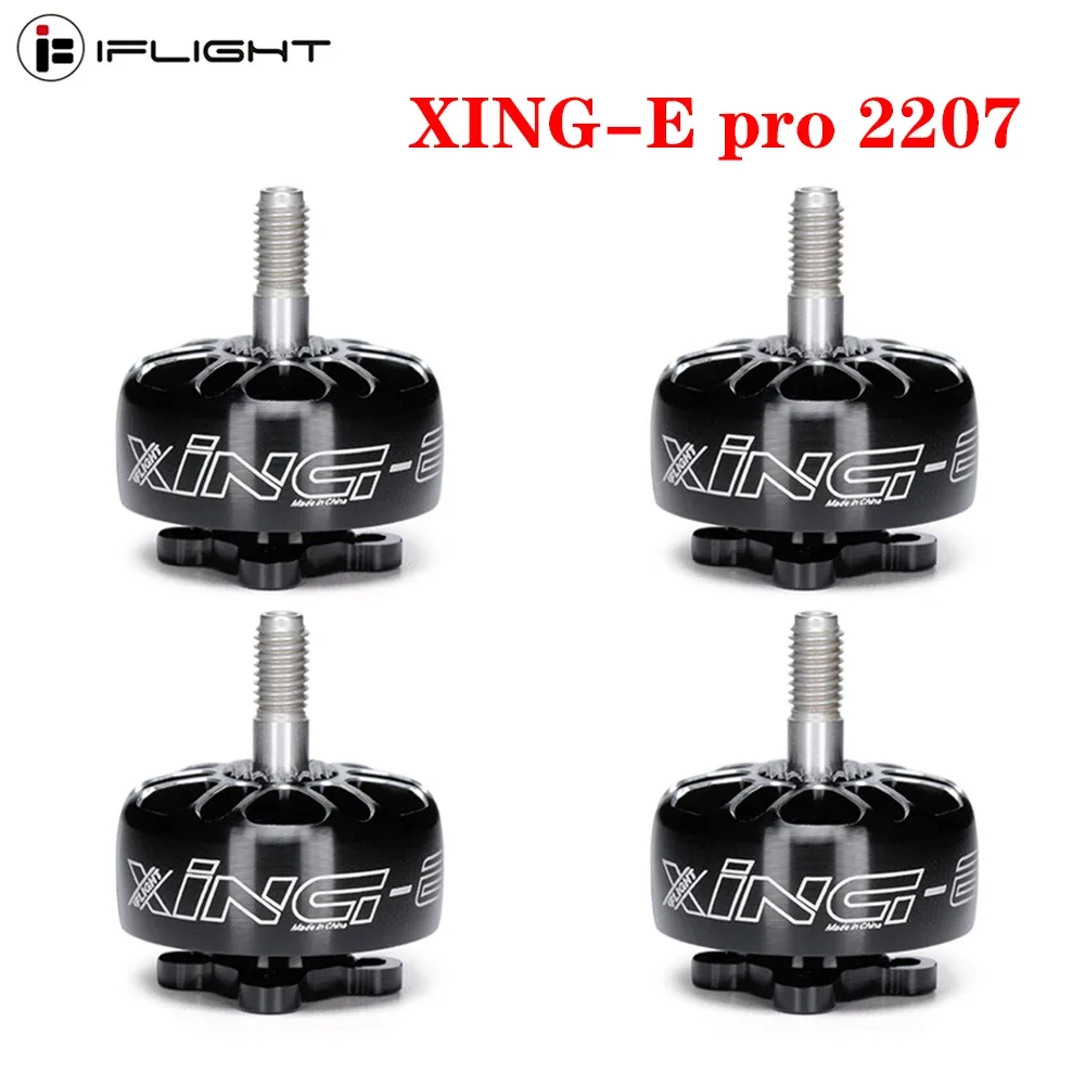 

IFlight XING-E pro 2207 1800KV 2450KV 2750KV Brushless Motor 2-6S Compatible 5inch Propeller for RC FPV Racing Drone