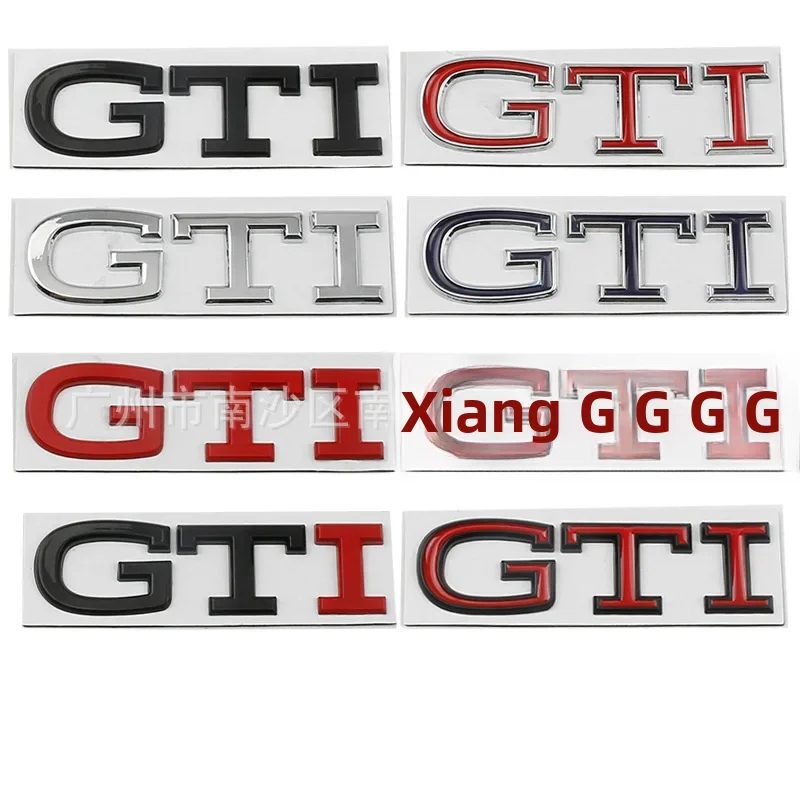 New Gti Badge Metal High 8 Car Body Rear Door Sticker For Volkswagen Golf Gti Car Stickers