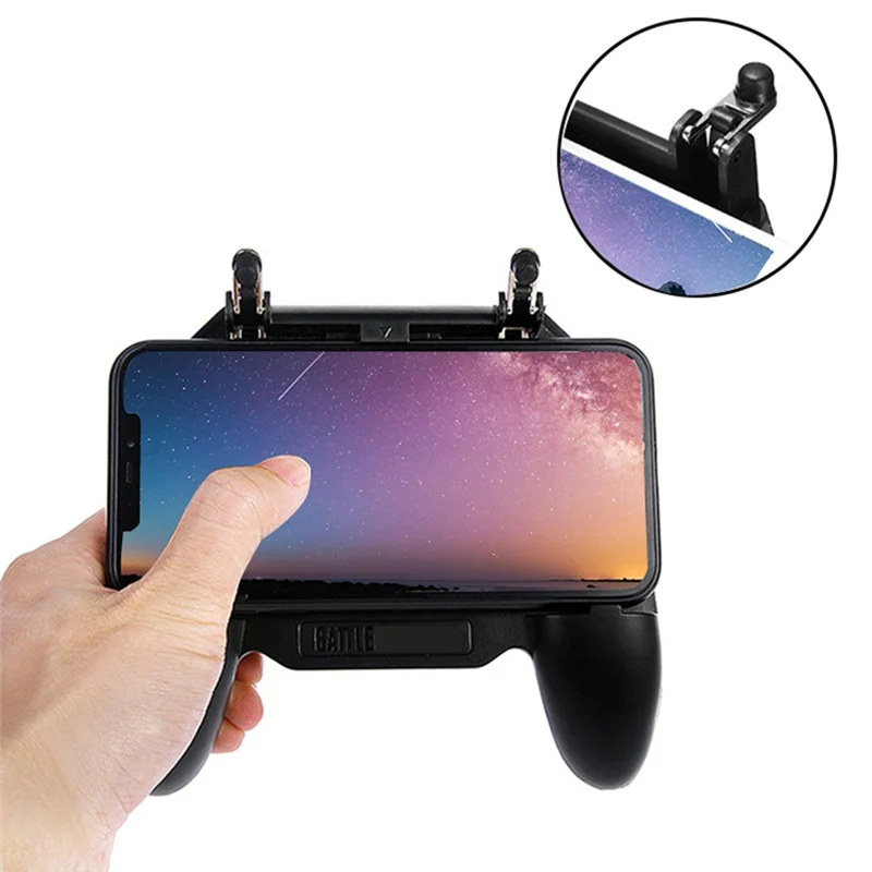 Controller di gioco ABSQ-mobile con ventola di raffreddamento per gamepad Joystick Trigger PUBG per smartphone
