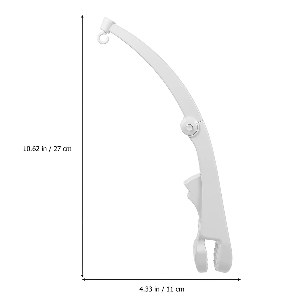 Soporte de campana móvil para cuna de bebé, soporte de brazo, decoración para habitación de niños, fácil de colocar, plástico seguro, diversión para bebé, alegría, exposición de música temprana, 2 uds.
