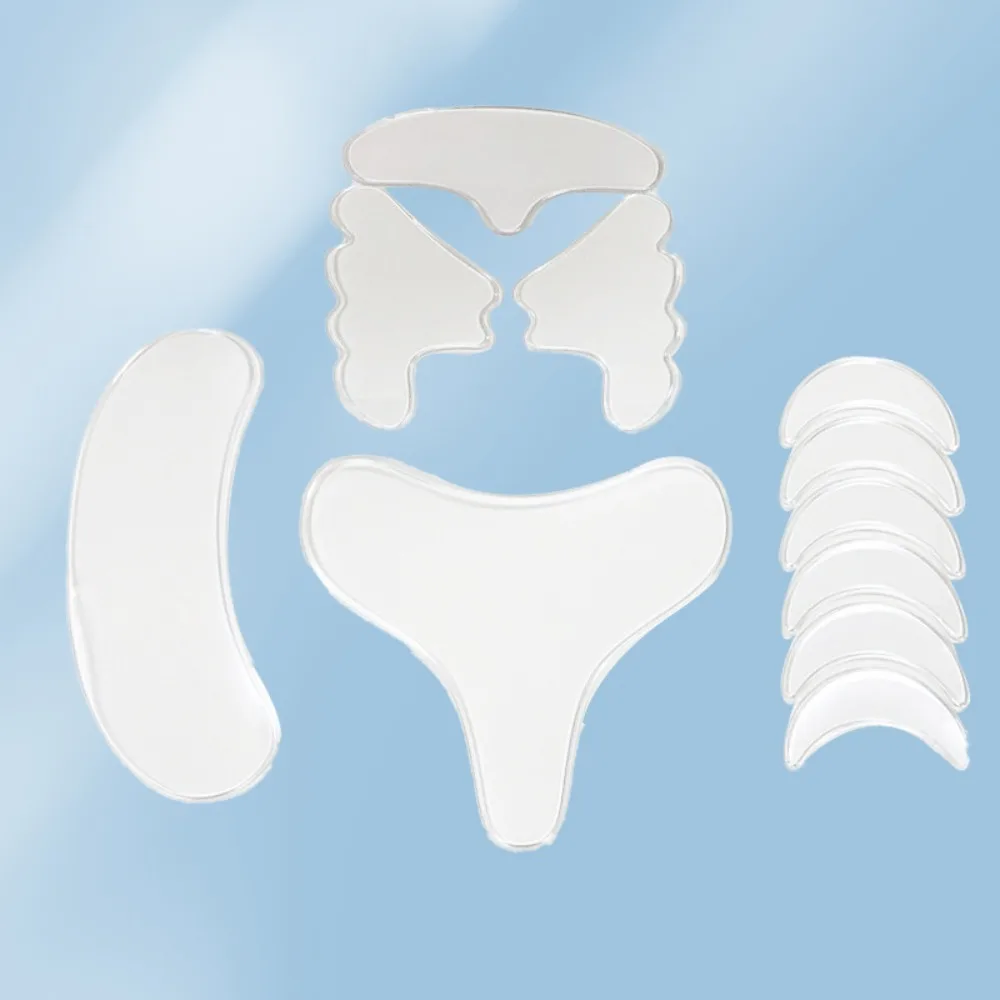 

Reusable Silicone Face Pad Patch Skin Lifting Smoothes Fine Lines Anti-wrinkle Beauty Patches Transparent Invisible