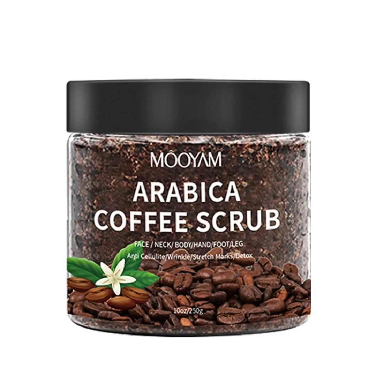 Body Scrub Exfoliator for Dry Skin Coffee Body Exfoliator Scrub Soothing Revitalizing Softer Brighter Skin