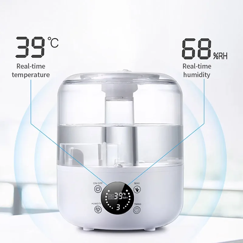 3L Air Humidifier Large Capacity Home Humidifier Plant Mist Aroma Diffuser with Remote Control Timer