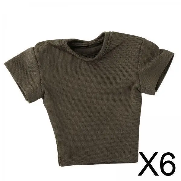 

6 фигурок в масштабе 1:6, мужская модель одежды для 12-дюймовых кукол