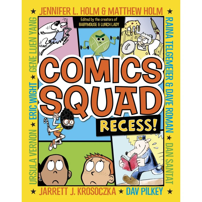 

Comics Squad 1 Recess HOLM JENNIFER L Random House US 9780385370035 Book