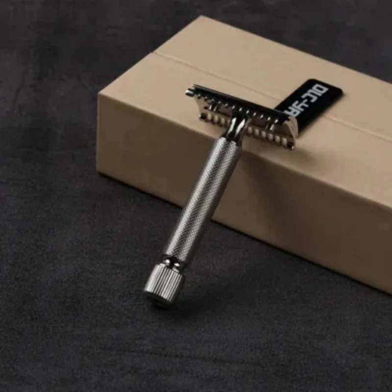 2026 Flash Sale！YAQI BAENZIGER 316 Stainless Steel Safety Razor about 89g