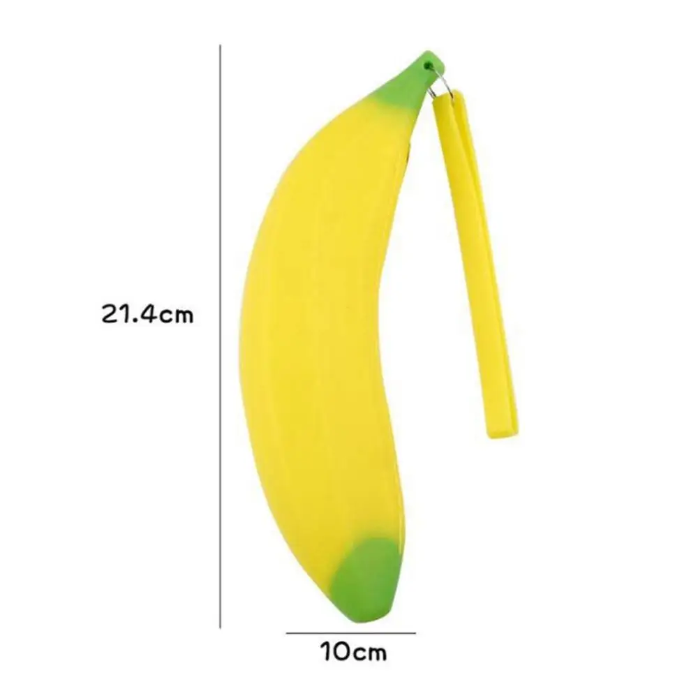 Trousse à crayons en silicone, sac à crayons mignon, légumes, pag