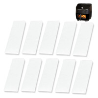 10PCS Air Fryer Replacement Filters Smell Elimination Air Filter Kits For Instant For Vortex Plus Air Fryer 6QT 16*5cm