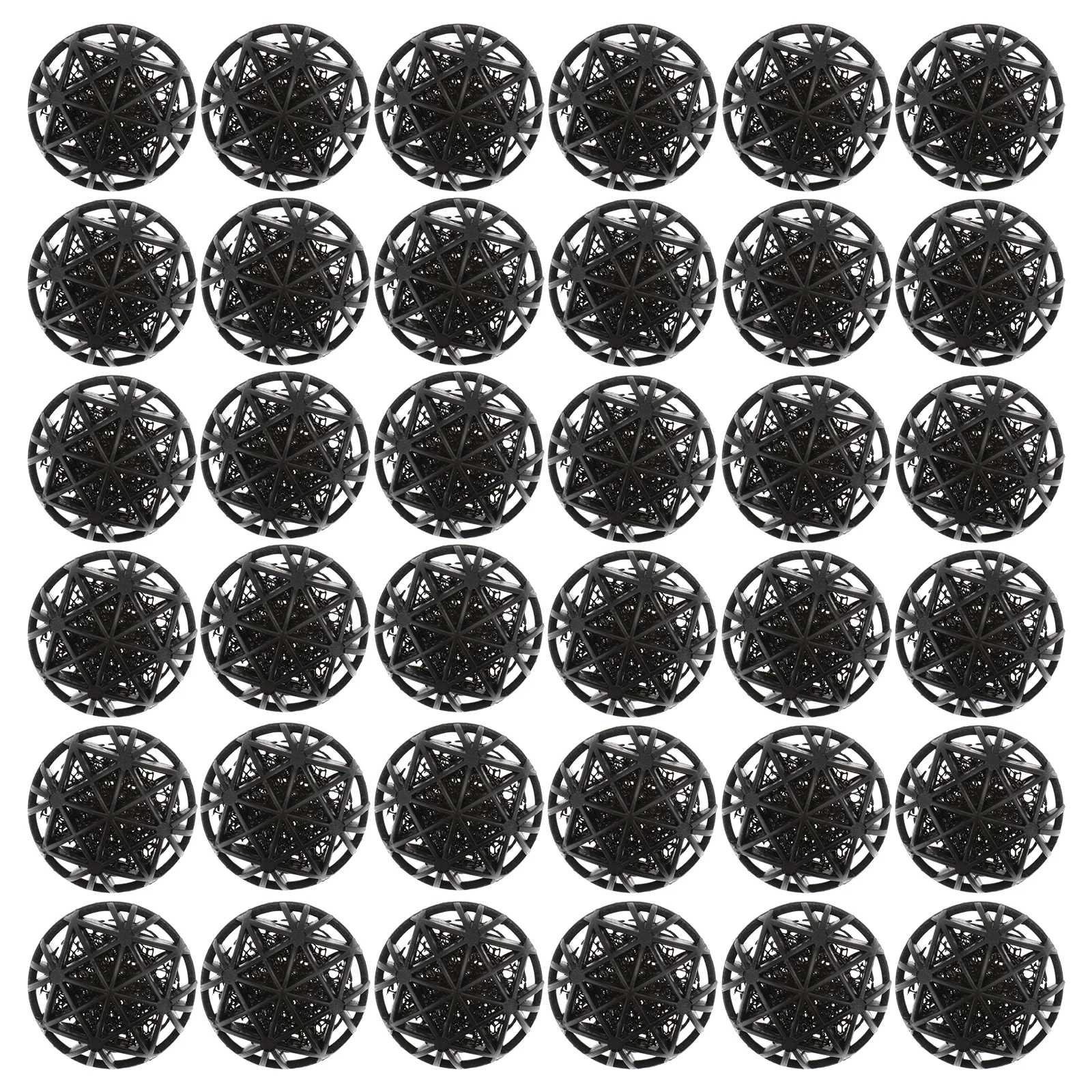 

50pcs Bio Balls Aquarium Filter Media Fish Tank Bio-Balls High Performance Dense Holes For Freshwater Saltwater Tank