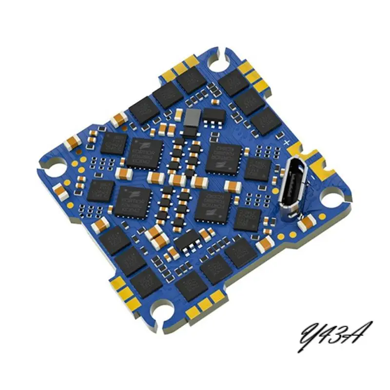 

Y43A-Whoop F411 F4 20A AIO Flight Controller Onboard BMI270 Gyro 2-4S 25.5X25.5Mm For RC Drone FPV Racing