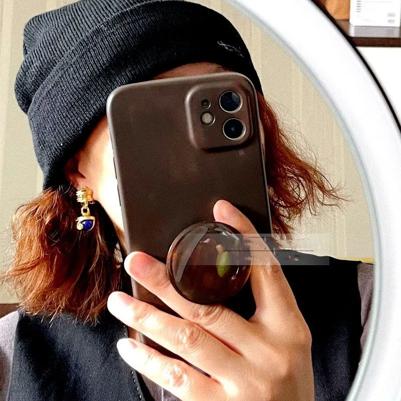 أقراط اللازورد الأزرق الرجعية للنساء التصميم الأصلي خمر نمط الأزياء سحر القرط مأدبة المجوهرات #6