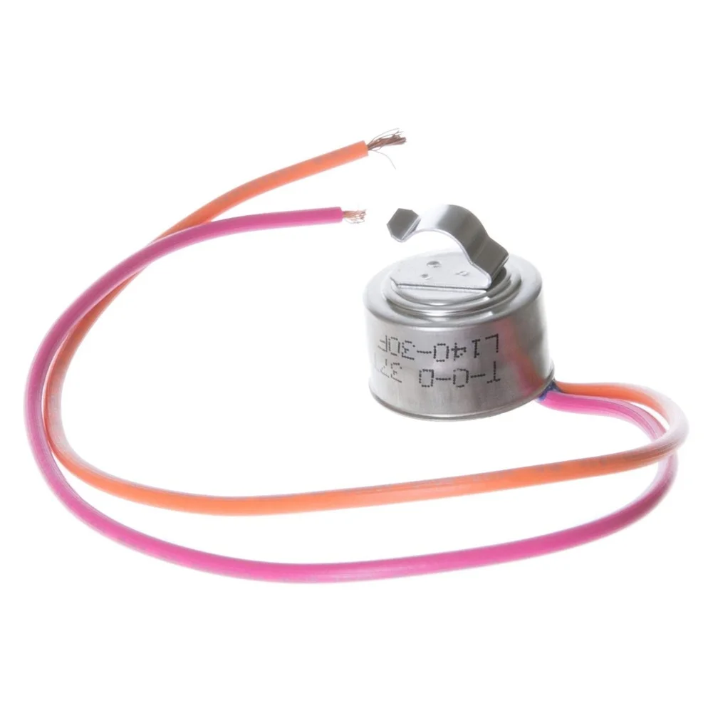 WR50X10068 Defrost Thermostat Switch for Refrigerators Designed for Dependable Performance in Low Temperatures
