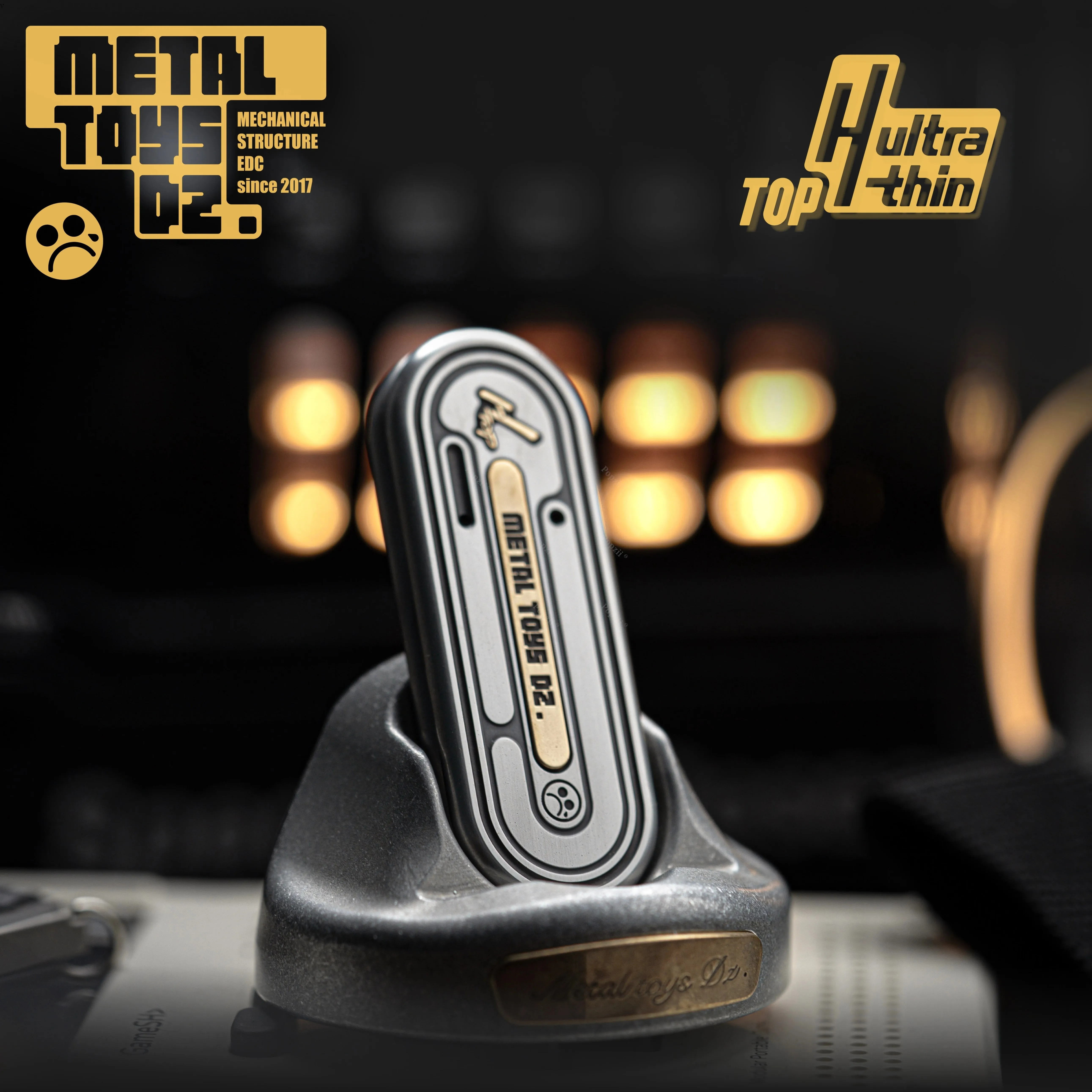 Juguetes de Metal Dz TOP H PEI, accesorios para PC, deslizador de empuje mecánico EDC, juguetes para agitar, dispositivo genial, juguete para aliviar el estrés, juguetes para la ansiedad